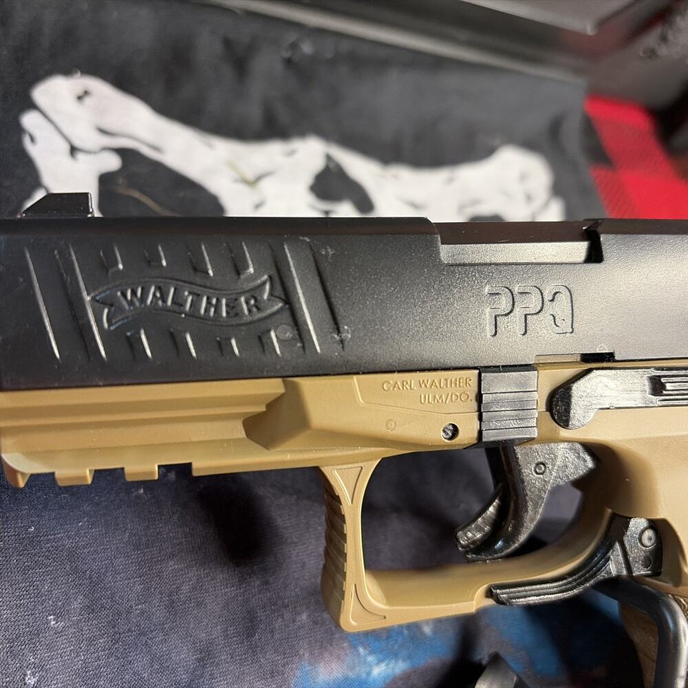 Walther PPQ Spring Airsoft Pistol 6mm BB Gun w/ Magazine Pre-Owned- Barely Used - Picture 8 of 8